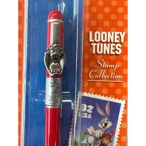 Looney Tunes Stamp Collection Bugs Bunny & Taz Collectors Red Pen 1997 USPS NIB